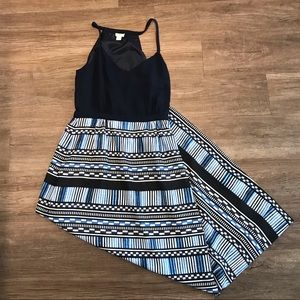 Geometric J. Crew Maxi Dress